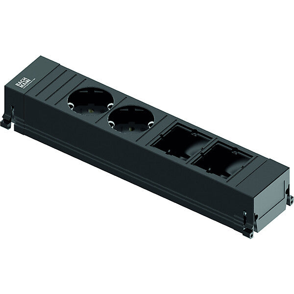 BACHMANN Steckdoseneinheit 2xSchutzk.,2xCM 916.0601